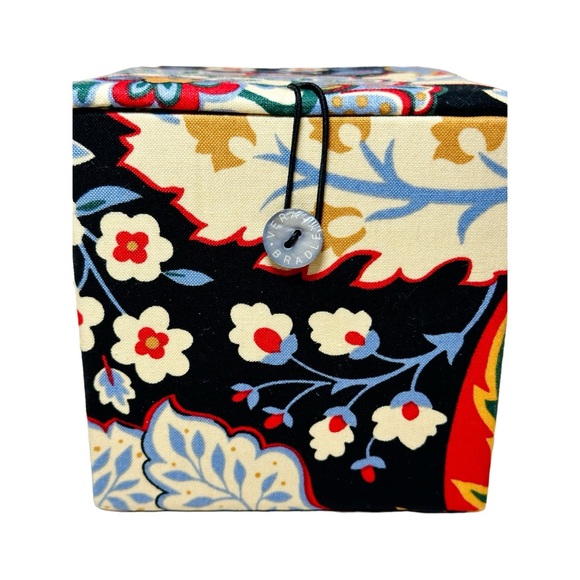 Vera Bradley Versailles Christmas Glass Ornament 2010 with Keepsake Gift Box - Picture 4 of 11